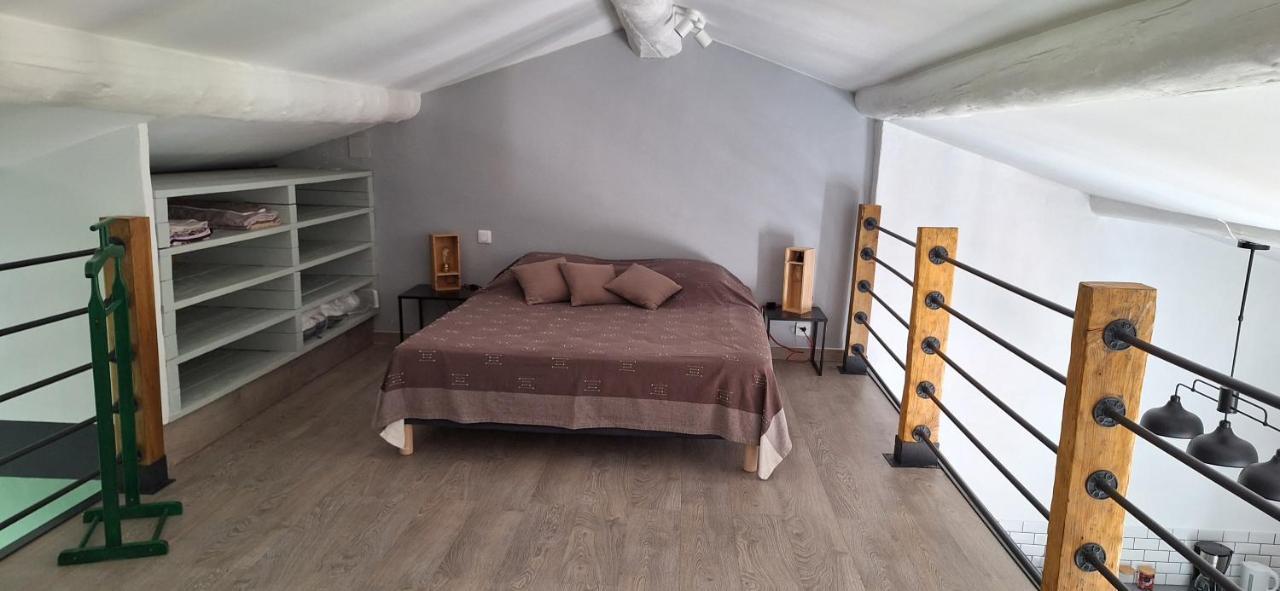 Loft En Duplex Au Mas De La Restanque Apartment Monteux Luaran gambar
