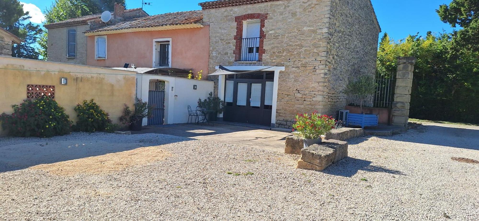 Loft En Duplex Au Mas De La Restanque Apartment Monteux Luaran gambar