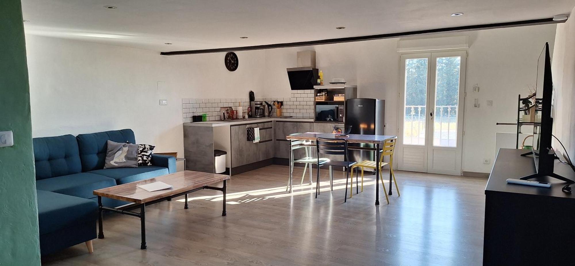 Loft En Duplex Au Mas De La Restanque Apartment Monteux Luaran gambar